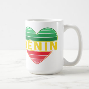I Kärlek Benin, Beninese Heart Kaffemugg