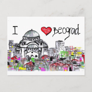 i kärlek beograd1 vykort