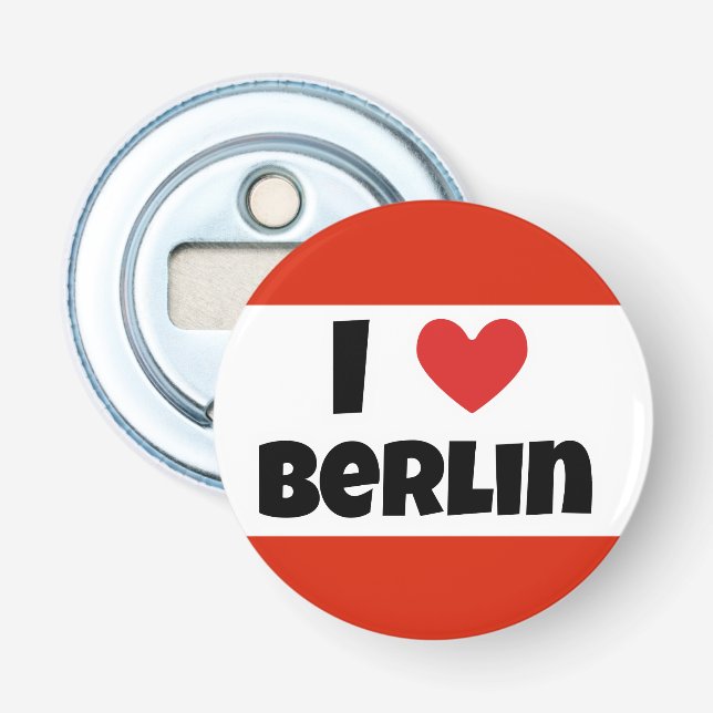 I kärlek Berlin Flasköppnare (Framsidan)