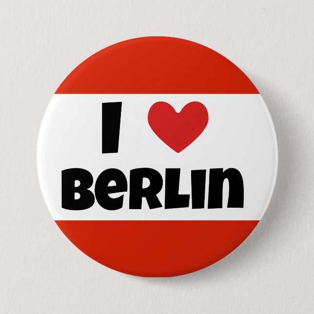 I kärlek Berlin Knapp (Framsida)