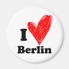 I kärlek Berlin Magnet
