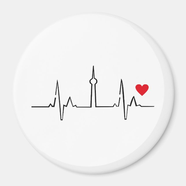 I kärlek Berlin Magnet (Framsidan)
