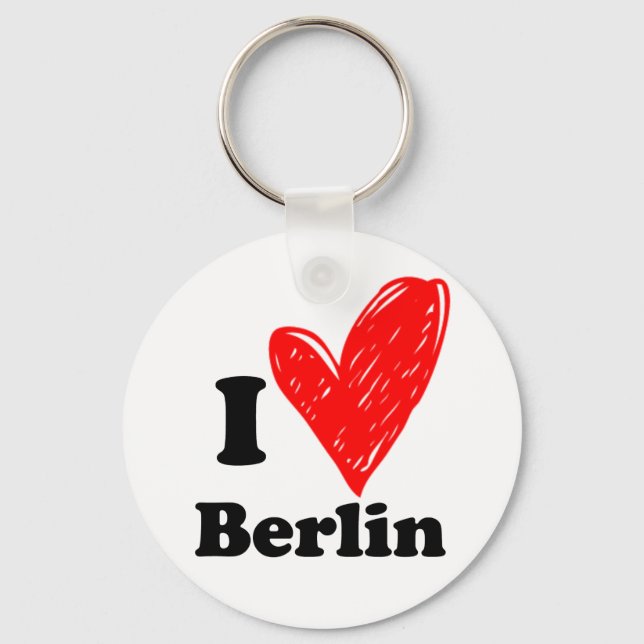 I kärlek Berlin Nyckelring (Framsida)