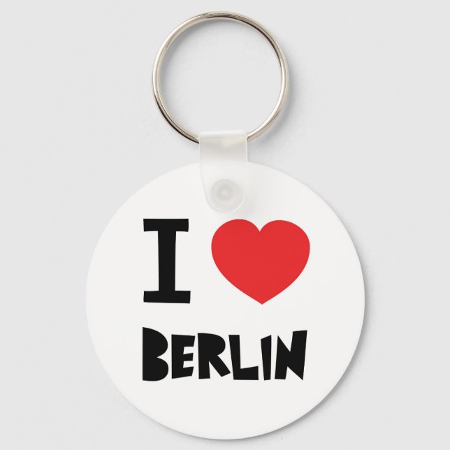 I kärlek Berlin Nyckelring (Framsida)