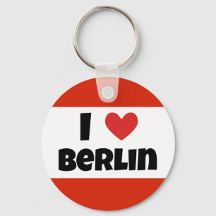 I kärlek Berlin Nyckelring