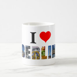 I Kärlek Berlin Tyskland Travel City Photo Kaffemugg