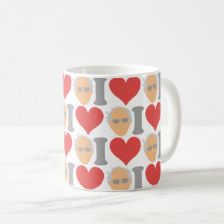 I Kärlek Bernie Sanders Kaffemugg
