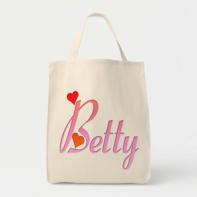 I kärlek Betty Bag Tygkasse (Framsidan)