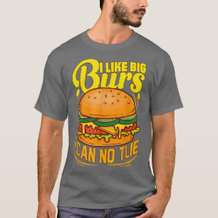 I Kärlek Big Burs kan jag inte Ljuga Funny Hamburg T Shirt