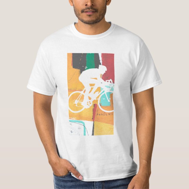 I Kärlek Biking T Shirt (Framsida)
