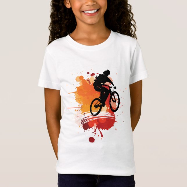 I Kärlek Biking T-shirt (Framsida)