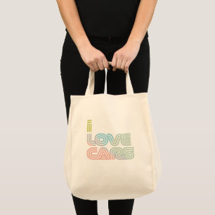 I kärlek-bilarTote Bag Tygkasse