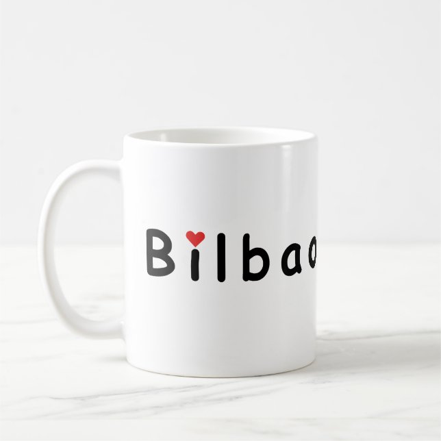 I kärlek Bilbao Kaffemugg (Vänster)
