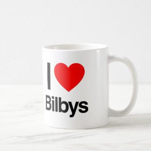 i kärlek bilbys kaffemugg