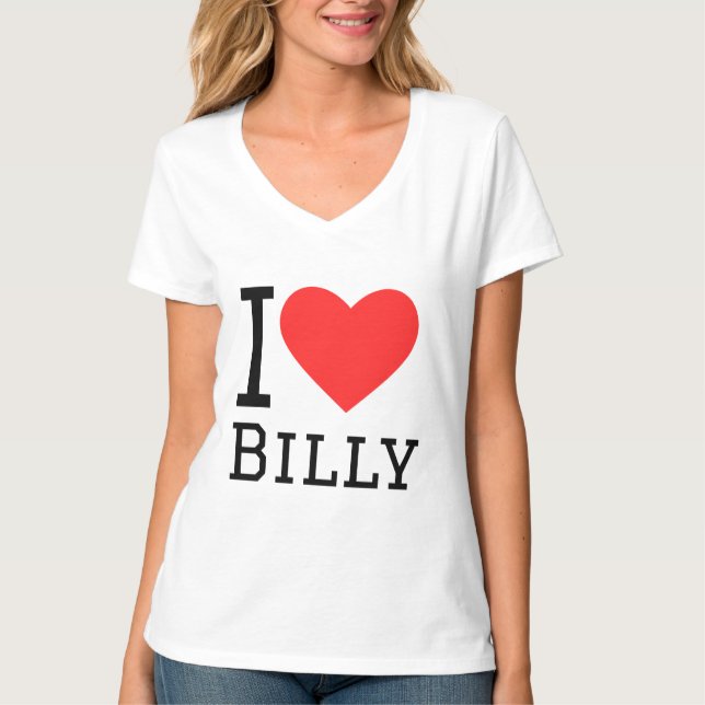 I kärlek billy t shirt (Framsida)