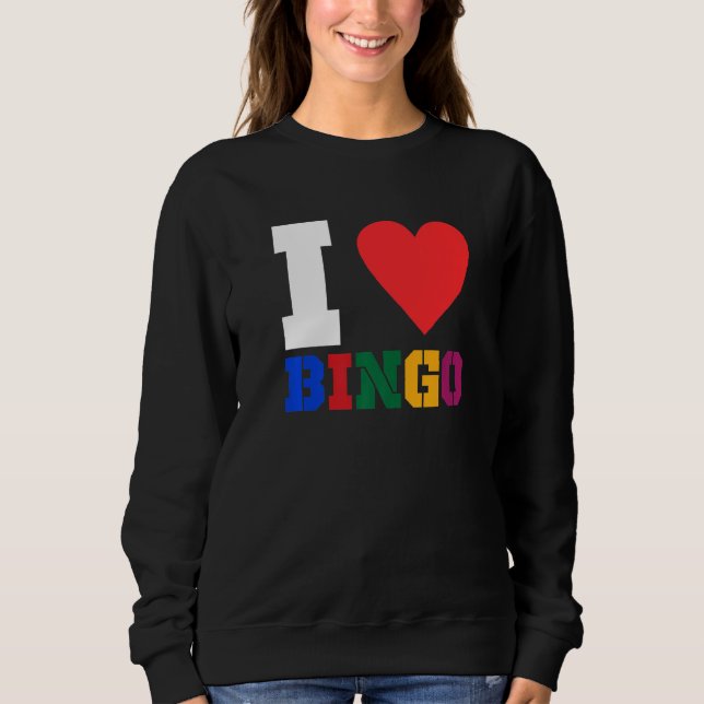 I Kärlek Bingo Funny Bingo Funny Bingo 1 T Shirt (Framsida)