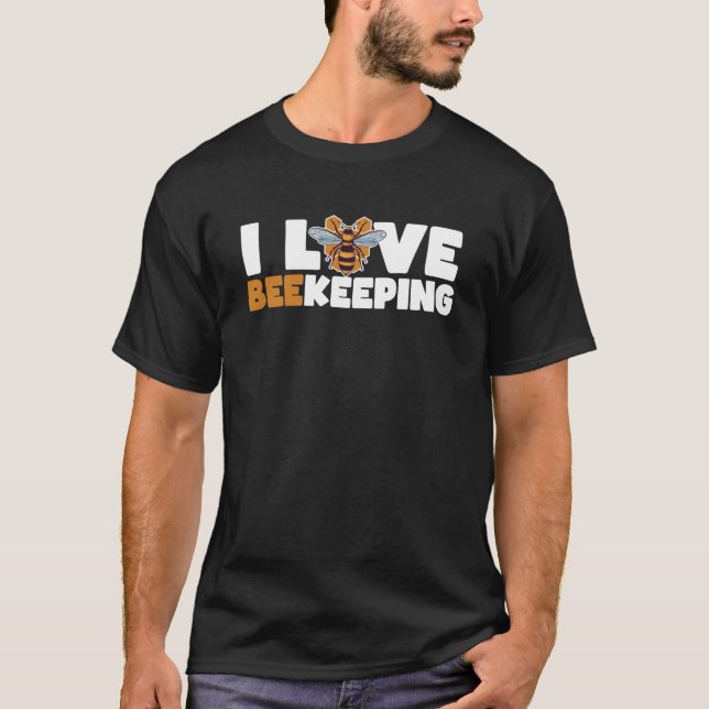 I kärlek biodling t shirt (Framsida)