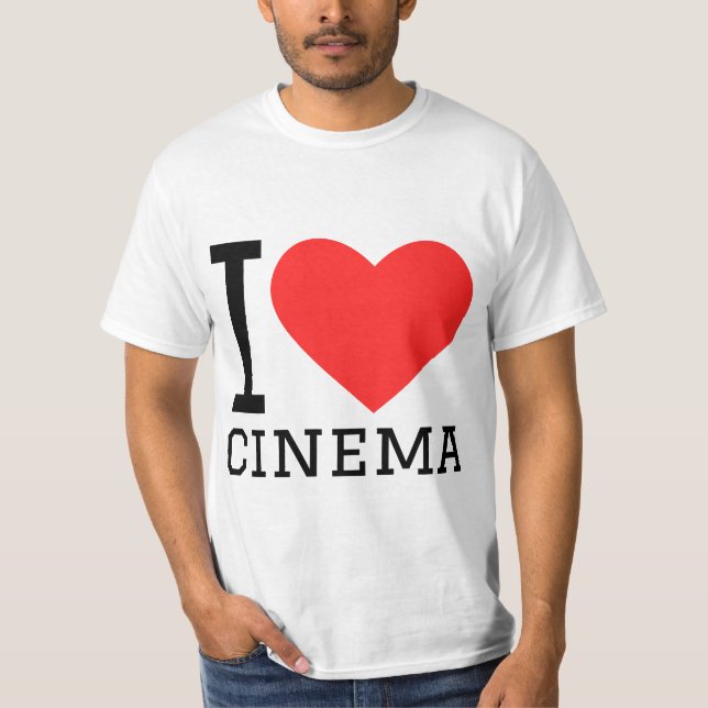 I kärlek biograffilm t shirt (Framsida)