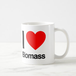 i kärlek biomassa kaffemugg