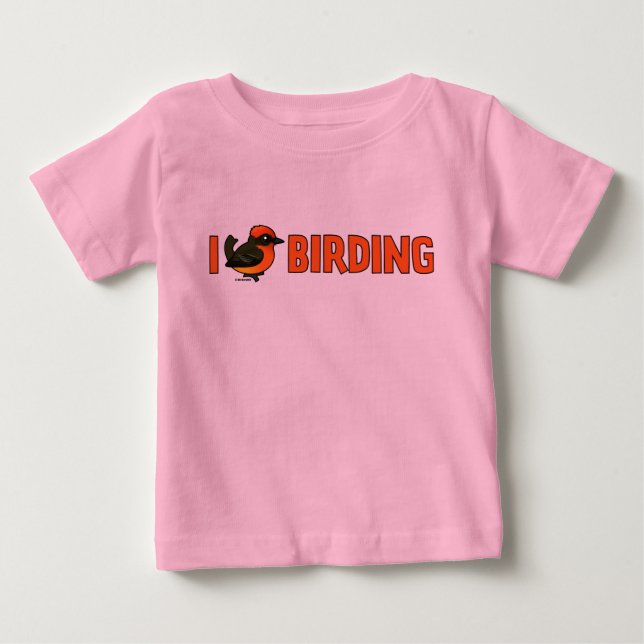 I Kärlek Birding VEFL Tee Shirt (Framsida)