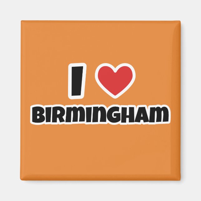 I kärlek Birmingham Magnet (Framsidan)