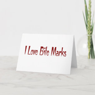 I Kärlek Bita Marks Kort