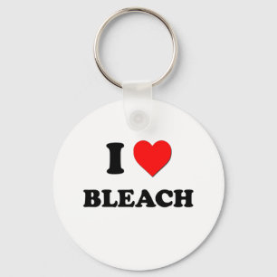 I Kärlek Bleach Nyckelring