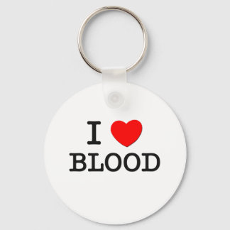 I Kärlek Blood Nyckelring