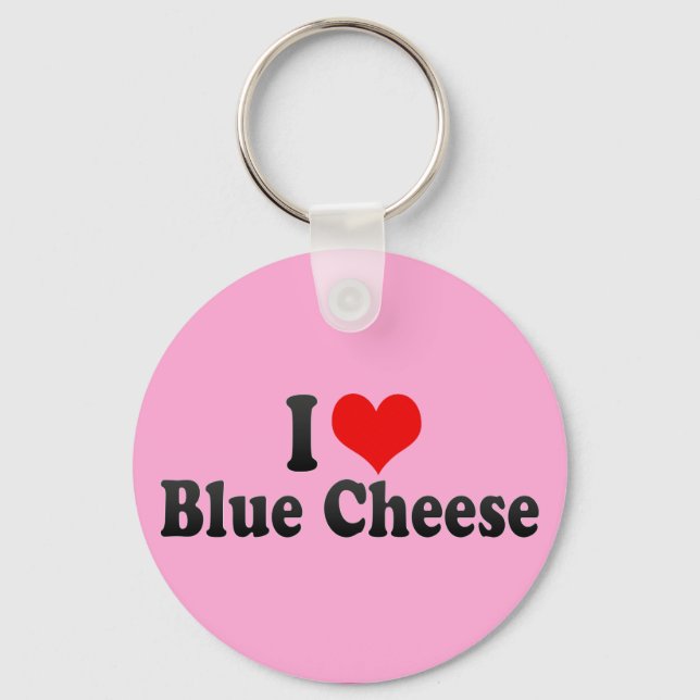 I Kärlek Blue Cheese Nyckelring (Framsida)