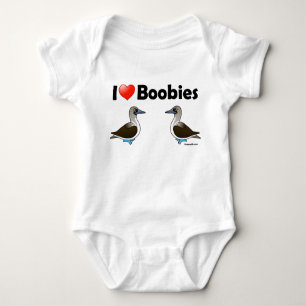 I Kärlek Blue-Footed Boobies T Shirt