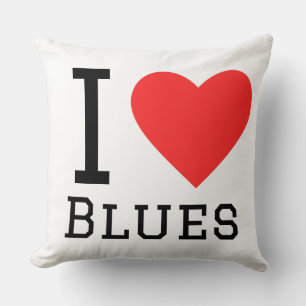 I kärlek blues kudde