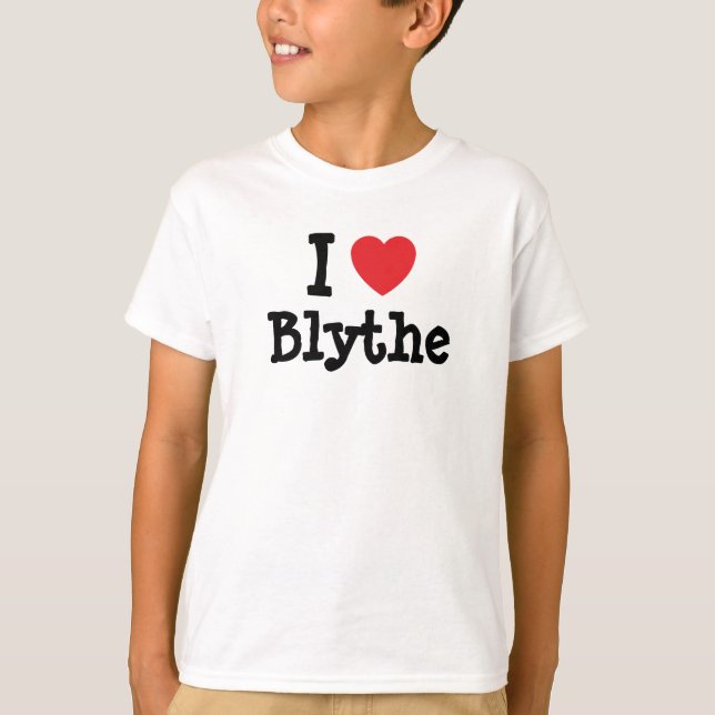 I kärlek Blythe hjärta T-Shirt (Framsida)