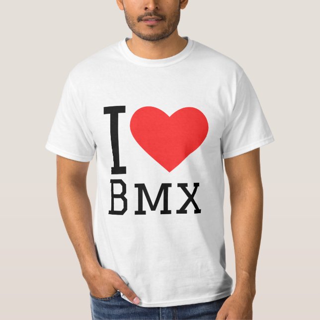 I kärlek bmx t shirt (Framsida)