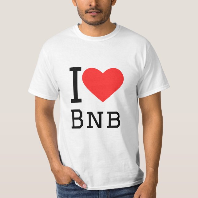 I kärlek bnb t shirt (Framsida)