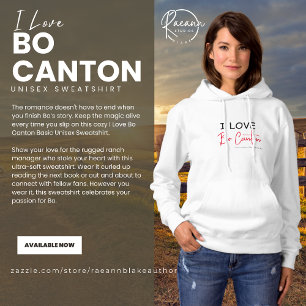 I Kärlek Bo Canton Hoodie T Shirt