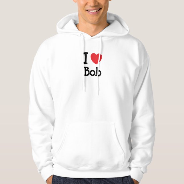 I kärlek Bob anpassningsbar personlig Munkjacka (Framsida)