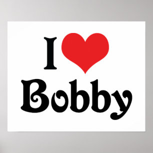 I Kärlek Bobby Poster