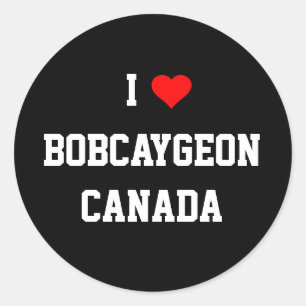I Kärlek Bobcaygeon, Kanada Runt Klistermärke