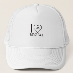 I KÄRLEK BOCCE BOLL KEPS