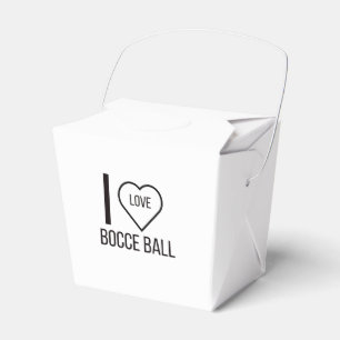 I KÄRLEK BOCCE BOLL PRESENTASKAR