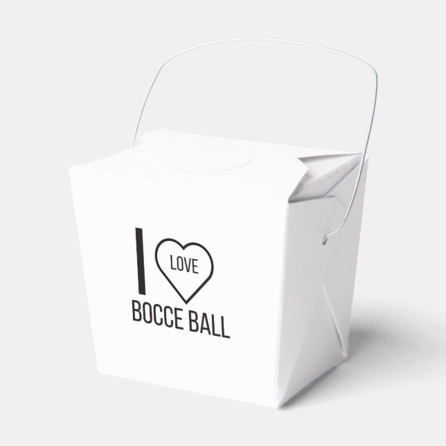 I KÄRLEK BOCCE BOLL PRESENTASKAR (Framsidan Sidan)