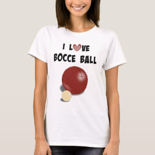 I Kärlek Bocce Boll Tröja