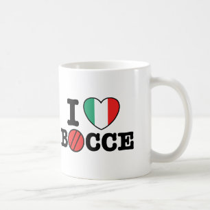 I Kärlek Bocce Kaffemugg
