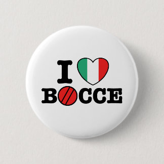 I Kärlek Bocce Knapp