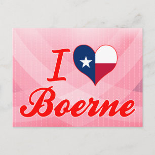 I Kärlek Boerne, Texas Vykort