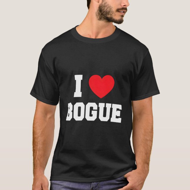 I Kärlek Bogue T Shirt (Framsida)