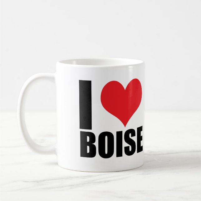I kärlek Boise Kaffemugg (Vänster)