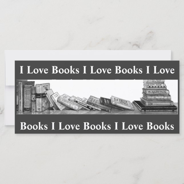I KÄRLEK BOKAR: BOOKMARK: PENCIL ART (Framsida)