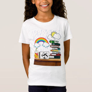 I kärlek bokar t shirt