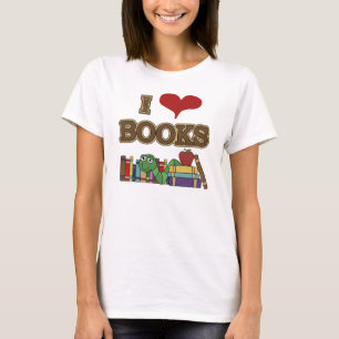 I KÄRLEK BOKAR T-SHIRT